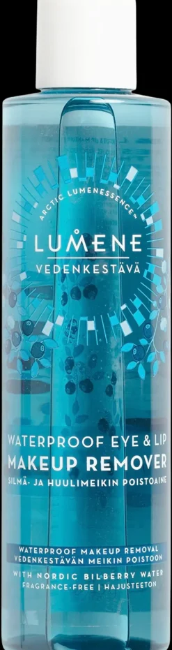 Lumene Kasvojenhoito<VEDENKESTÄVÄ silmä- ja huulimeikin poistoaine 200ml