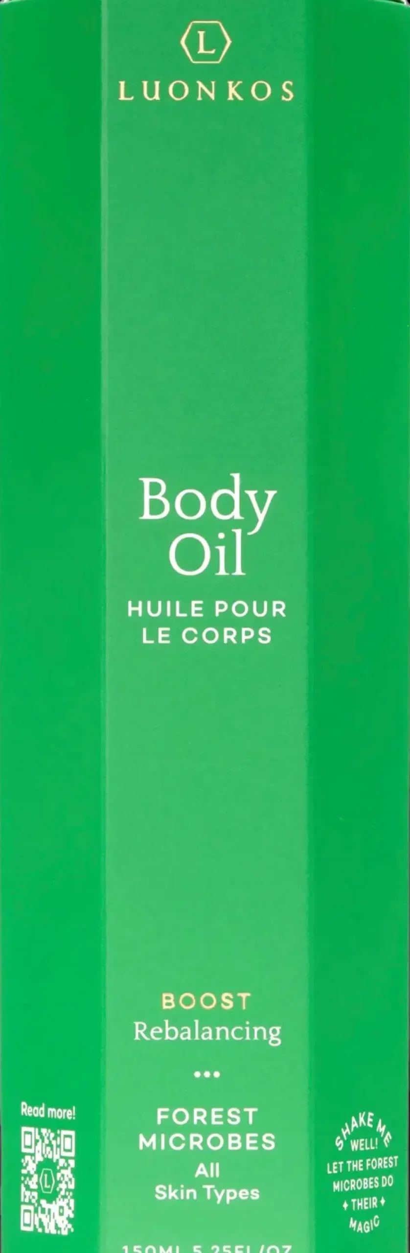 LUONKOS Ihonhoito|Vartalonhoito<Boost vartaloöljy 150ml