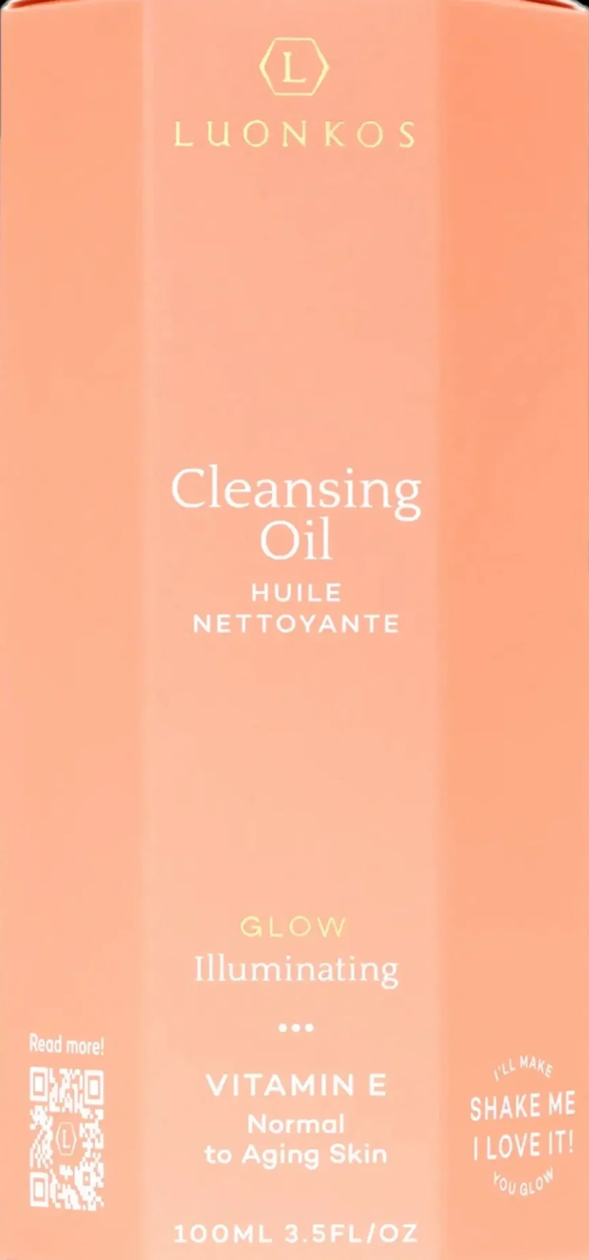 LUONKOS Ihonhoito|Kasvojenhoito<Glow puhdistusöljy 100ml