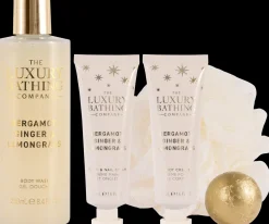 The Luxury Bathing Company Ihonhoitopakkaukset<Luxury Bathing Company Luxury Bathing Bergamot, Ginger & Lemongrass lahjapakkaus
