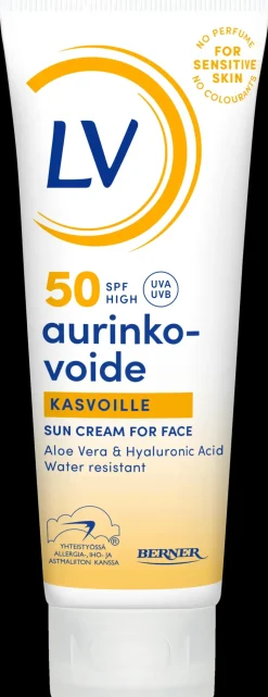 LV Aurinkotuotteet<50ml aurinkovoide spf50 kasvoille