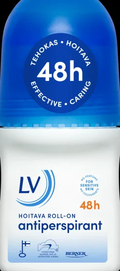 LV Hajusteettomat Ihonhoidon Tuotteet|Vartalonhoito<50ml Hoitava roll-on 48h antiperspirantti