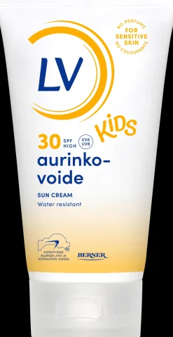 LV Hajusteettomat Ihonhoidon Tuotteet|Aurinkotuotteet<150ml SPF30 Aurinkovoide, erittäin vedenkestävä