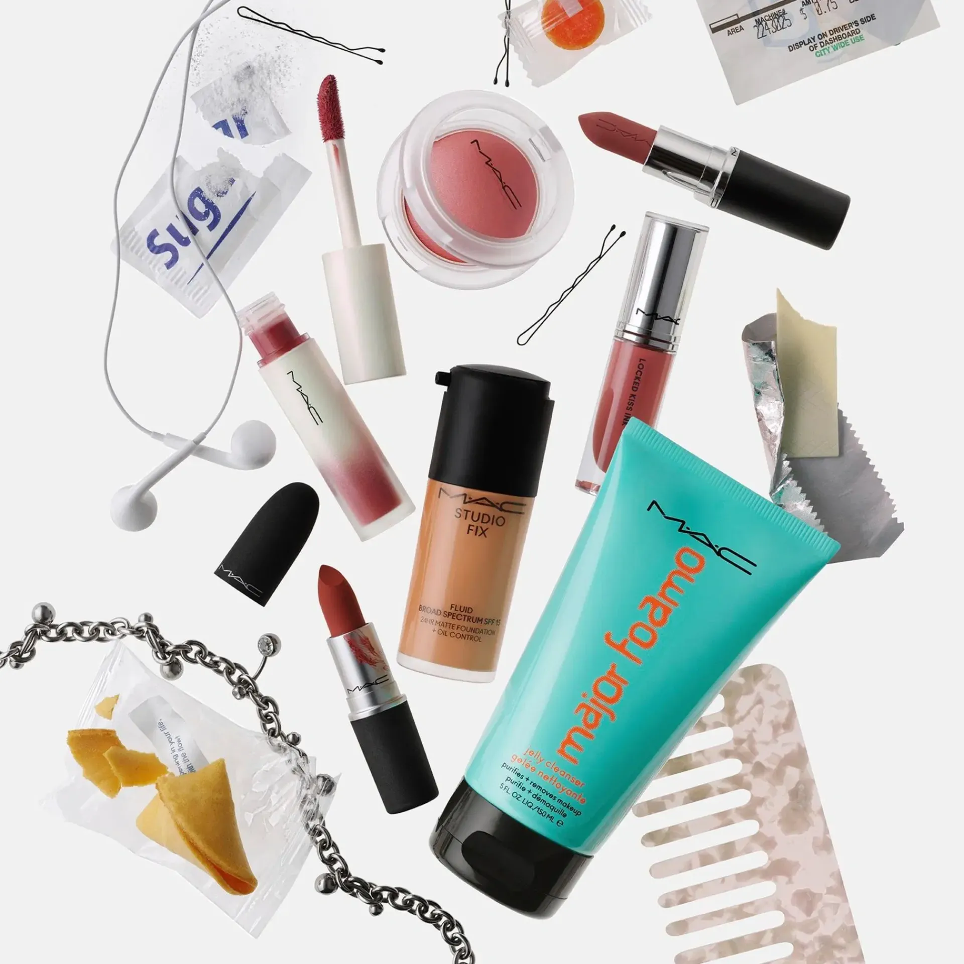 Mac Cosmetics Kasvojenhoito<Major Foamo Jelly Face Cleanser -puhdistusaine 150 ml