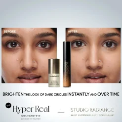 Mac Cosmetics Kasvojenhoito<MAC Hyper Real Serumizer 360 Bright Eye Treatment silmänympärysvoide 15 ml
