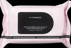 Mac Cosmetics Matkakokoiset Tuotteet|Kasvojenhoito<MAC Mini MAC Gently Off Wipes + Micellar Water puhdistusliinat 30 kpl