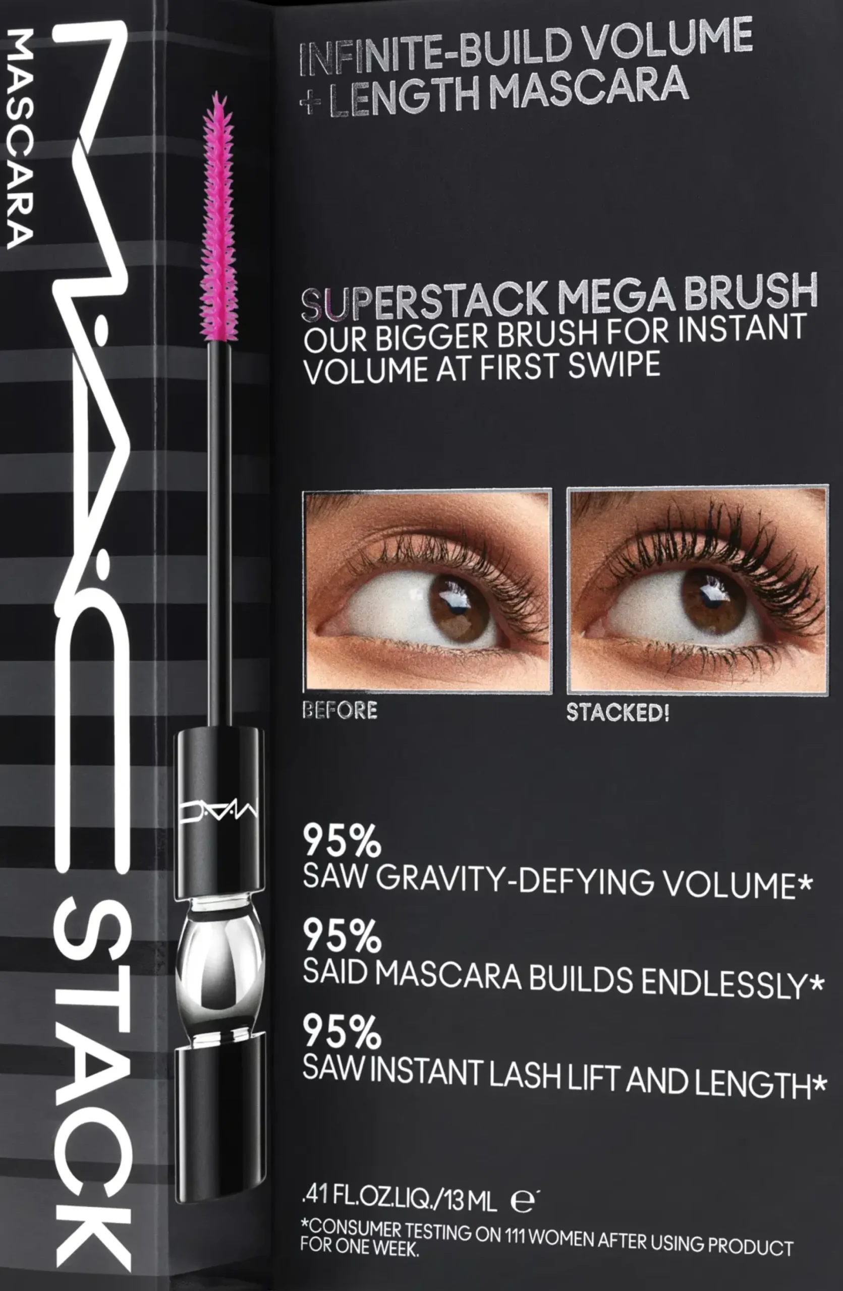 Mac Cosmetics Silmämeikit<MAC Stack Mascara 12 ml Black Stack