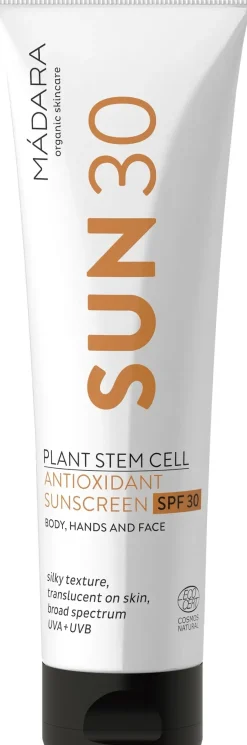 MÁDARA Ihonhoito|Aurinkotuotteet<MADARA Aurinkovoide vartalolle SPF30 100ml