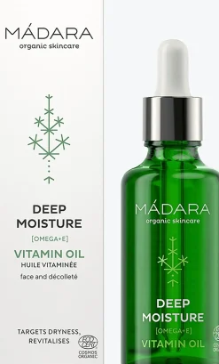 MÁDARA Ihonhoito|Kasvojenhoito<Madara Deep Moisture Vitamiiniöljy 50ml