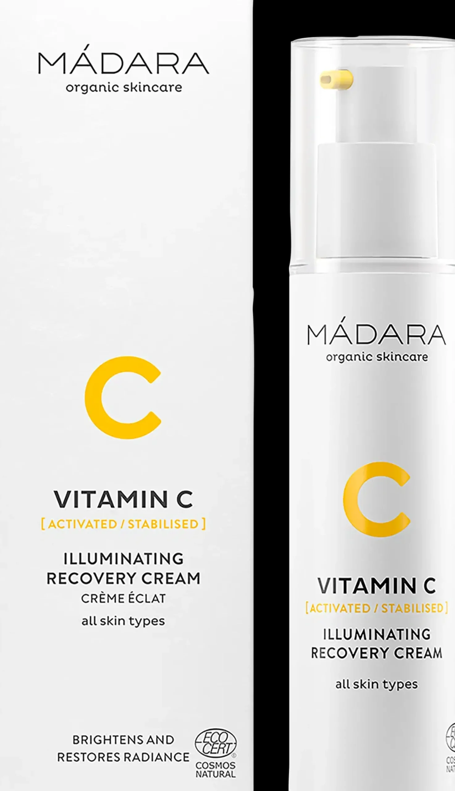 MÁDARA Ihonhoito|Ihonhoidon Tehoaineet<Madara Kirkastava C-Vitamiinivoide 50ml