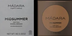 MÁDARA Meikit|Kasvomeikit<MADARA Midsummer Soft Silk -mineraaliaurinkopuuteri, 1 HEAT, 9g