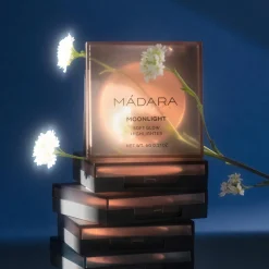 MÁDARA Meikit|Kasvomeikit<MADARA MOONLIGHT Soft Glow Mineral -korostuspuuteri #1 STARDUST 6g