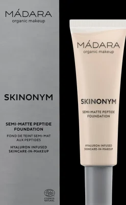 MÁDARA Meikit|Kasvomeikit<Madara Skinonym Semi-Matte Peptide Foundation Peptidimeikkivoide 30 ml