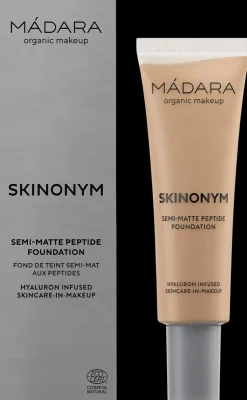 MÁDARA Meikit|Kasvomeikit<Madara Skinonym Semi-Matte Peptide Foundation Peptidimeikkivoide 30 ml