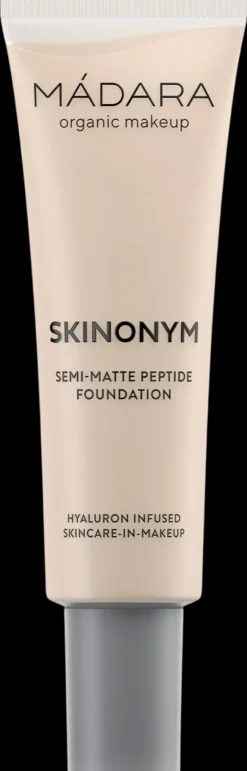 MÁDARA Meikit|Kasvomeikit<Madara Skinonym Semi-Matte Peptide Foundation Peptidimeikkivoide 30 ml
