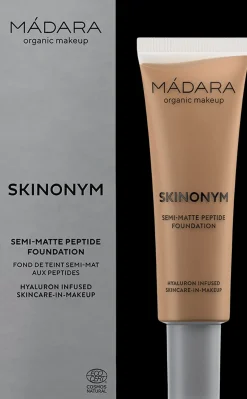 MÁDARA Meikit|Kasvomeikit<Madara Skinonym Semi-Matte Peptide Foundation Peptidimeikkivoide 30 ml