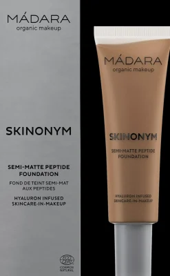 MÁDARA Meikit|Kasvomeikit<Madara Skinonym Semi-Matte Peptide Foundation Peptidimeikkivoide 30 ml