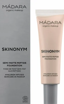 MÁDARA Meikit|Kasvomeikit<Madara Skinonym Semi-Matte Peptide Foundation Peptidimeikkivoide 30 ml