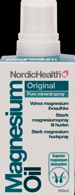 Nordic Health Ihonhoito|Vartalonhoito<Magnesium Oil Original ihosuihke 100 ml