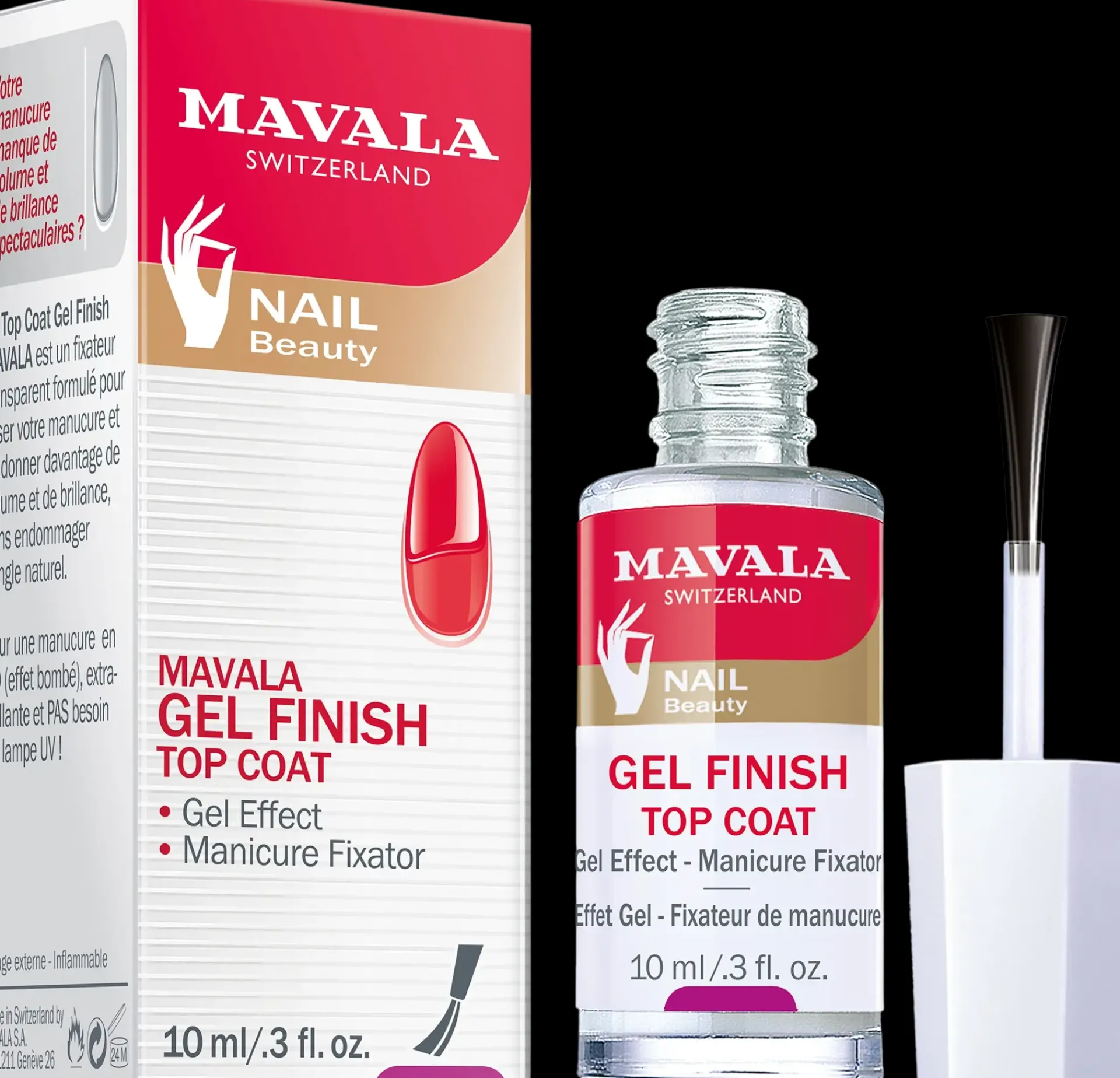 Mavala Kynsimeikit Ja Kynsienhoito<Gel Finish Top Coat päällyslakka 10ml