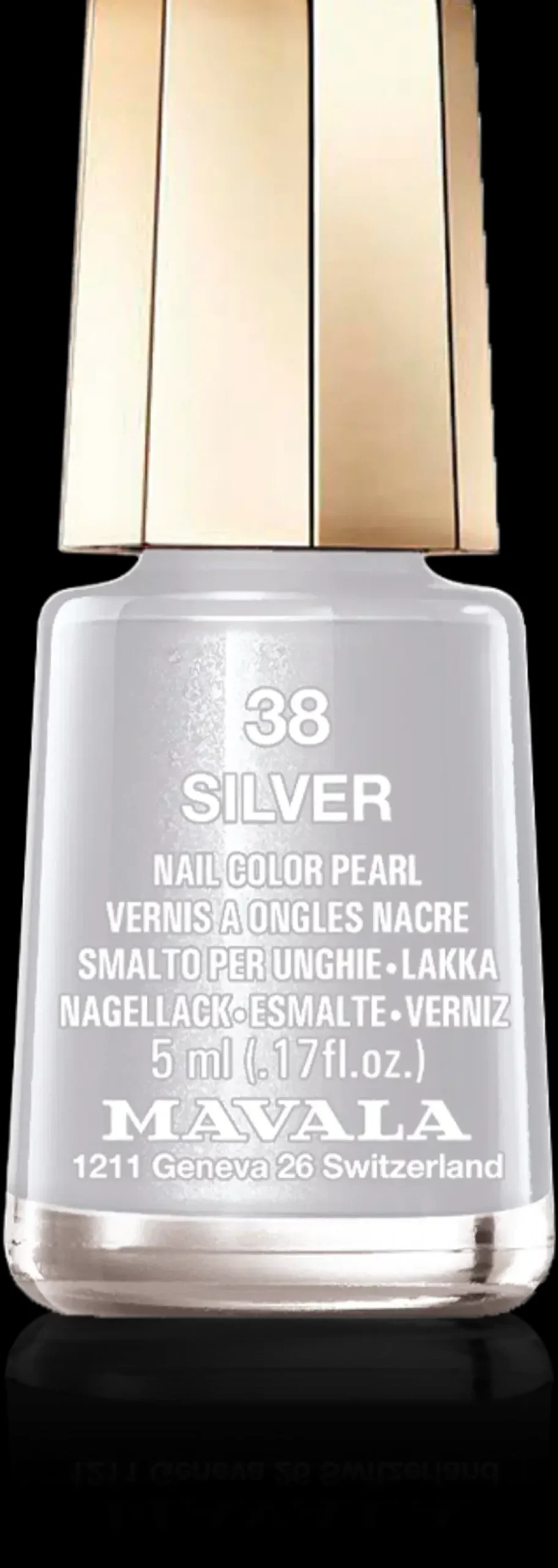 Mavala Kynsimeikit Ja Kynsienhoito<5ml Nail Polish 38 Silver kynsilakka