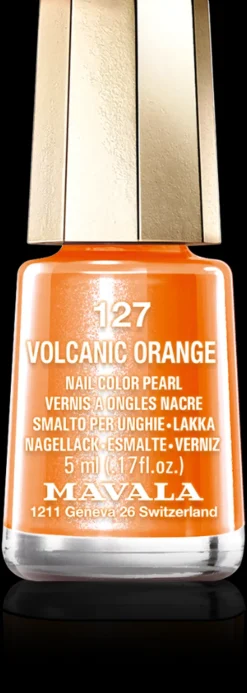 Mavala Kynsimeikit Ja Kynsienhoito<5ml Nail Polish 127 Volcanic Orange kynsilakka