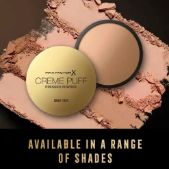 Max Factor Kasvomeikit<Creme Puff Powder 50 Natural 14 g meikkipuuteri