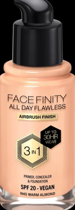 Max Factor Kasvomeikit<Facefinity All Day Flawless Foundation meikkivoide 30 ml