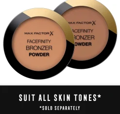 Max Factor Kasvomeikit<Facefinity Powder Bronzer 02 Warm Tan 10 g aurinkopuuteri