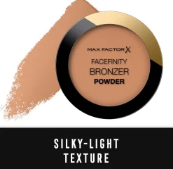Max Factor Kasvomeikit<Facefinity Powder Bronzer 01 Light Bronze 10 g aurinkopuuteri