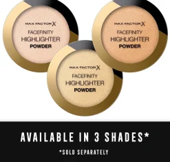 Max Factor Kasvomeikit<Facefinity Powder Highlighter Nude Beam 8 g korostuspuuteri