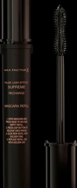 Max Factor Silmämeikit<False Lash Effect Supreme Recharge Refillable Mascara Black REFILL 9 ml