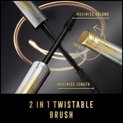 Max Factor Silmämeikit<Masterpiece 2in1 Mascara Black 7 ml ripsiväri