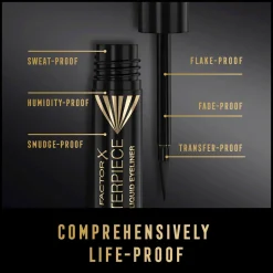 Max Factor Silmämeikit<Masterpiece Matte Liquid Eyeliner 1,7 ml Black, silmänrajaustussi