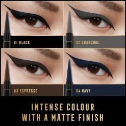 Max Factor Silmämeikit<Masterpiece Matte Liquid Eyeliner 1,7 ml Black, silmänrajaustussi