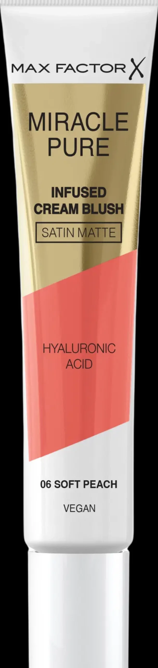 Max Factor Kasvomeikit<Miracle Pure Cream Blush 06 Soft Peach 15 ml poskipuna