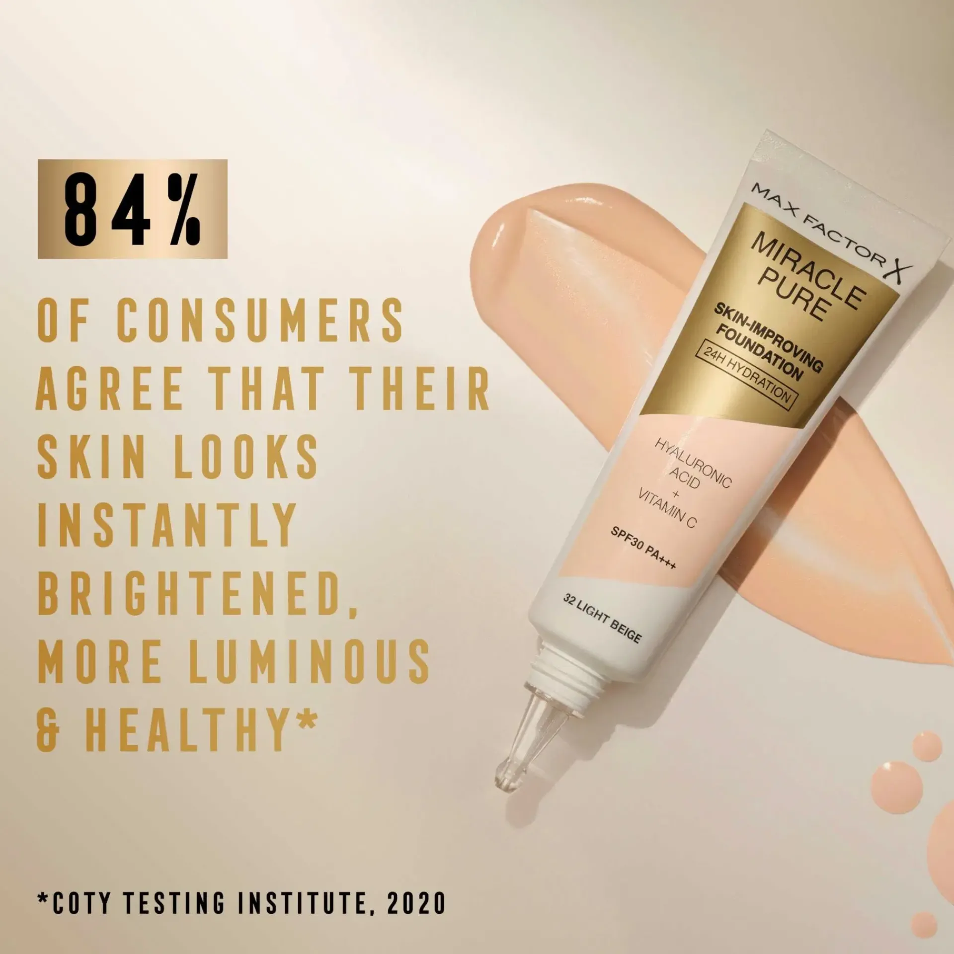 Max Factor Kasvomeikit<Miracle Pure Foundation 75 Golden 30 ml