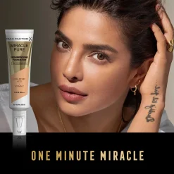 Max Factor Kasvomeikit<Miracle Pure Foundation 30 ml 45 Warm Almond