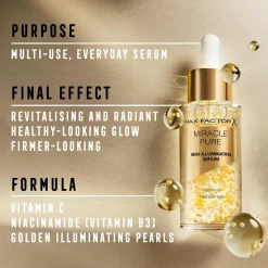 Max Factor Kasvomeikit<Miracle Pure Serum 30 ml kasvoseerumi