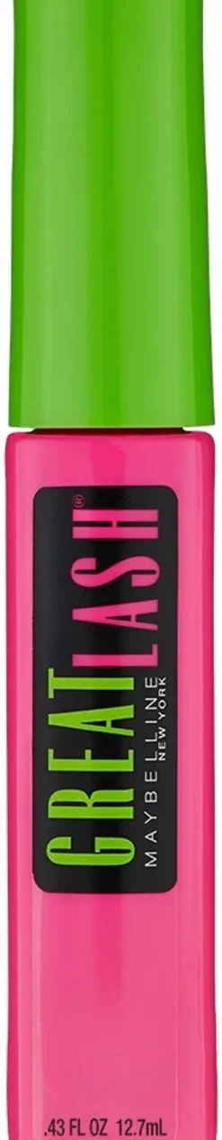 Maybelline Silmämeikit<Great Lash mascara Blackest Black