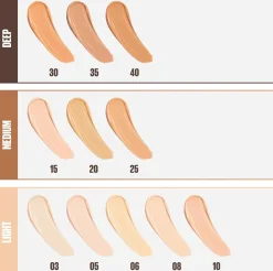 Maybelline Kasvomeikit<New York Fit Me Concealer 06 Vanilla -peitevoide 6,8ml