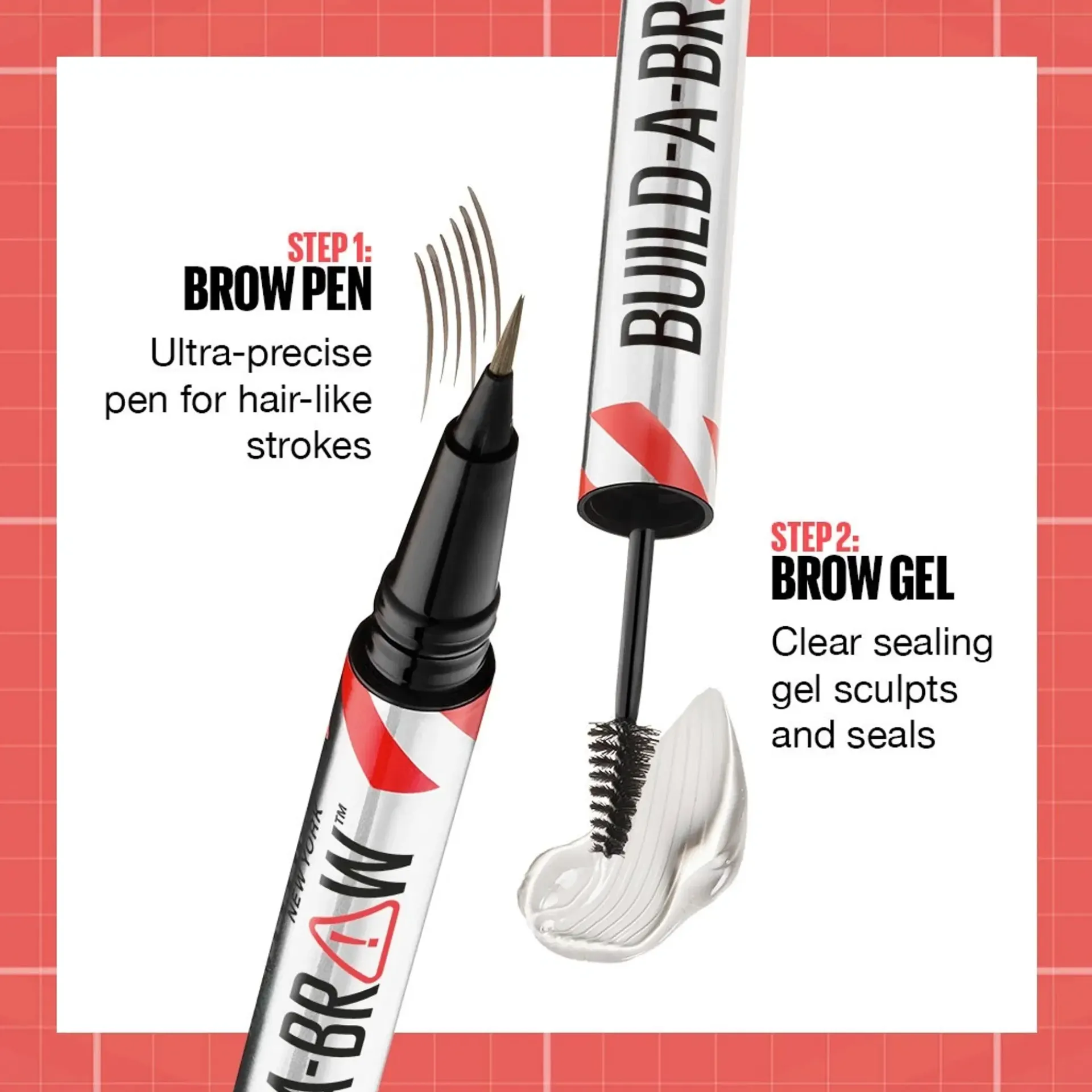 Maybelline Silmämeikit<New York Build-a-Brow Pen kulmakynä 0,4 ml