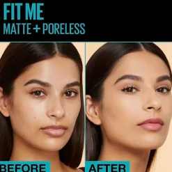 Maybelline Kasvomeikit<New York Fit Me Matte+Poreless -meikkivoide 250 Sun Beige 30ml