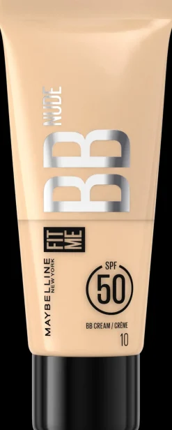 Maybelline Kasvomeikit<New York Fit Me Nude BB-Voide SPF50 10 30 ml