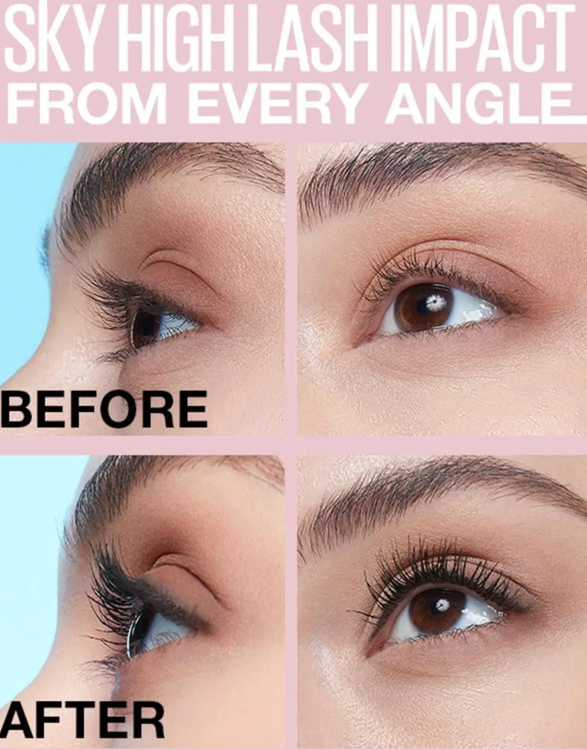 Maybelline Silmämeikit<New York Lash Sensational Sky High Black -maskara 7,5ml