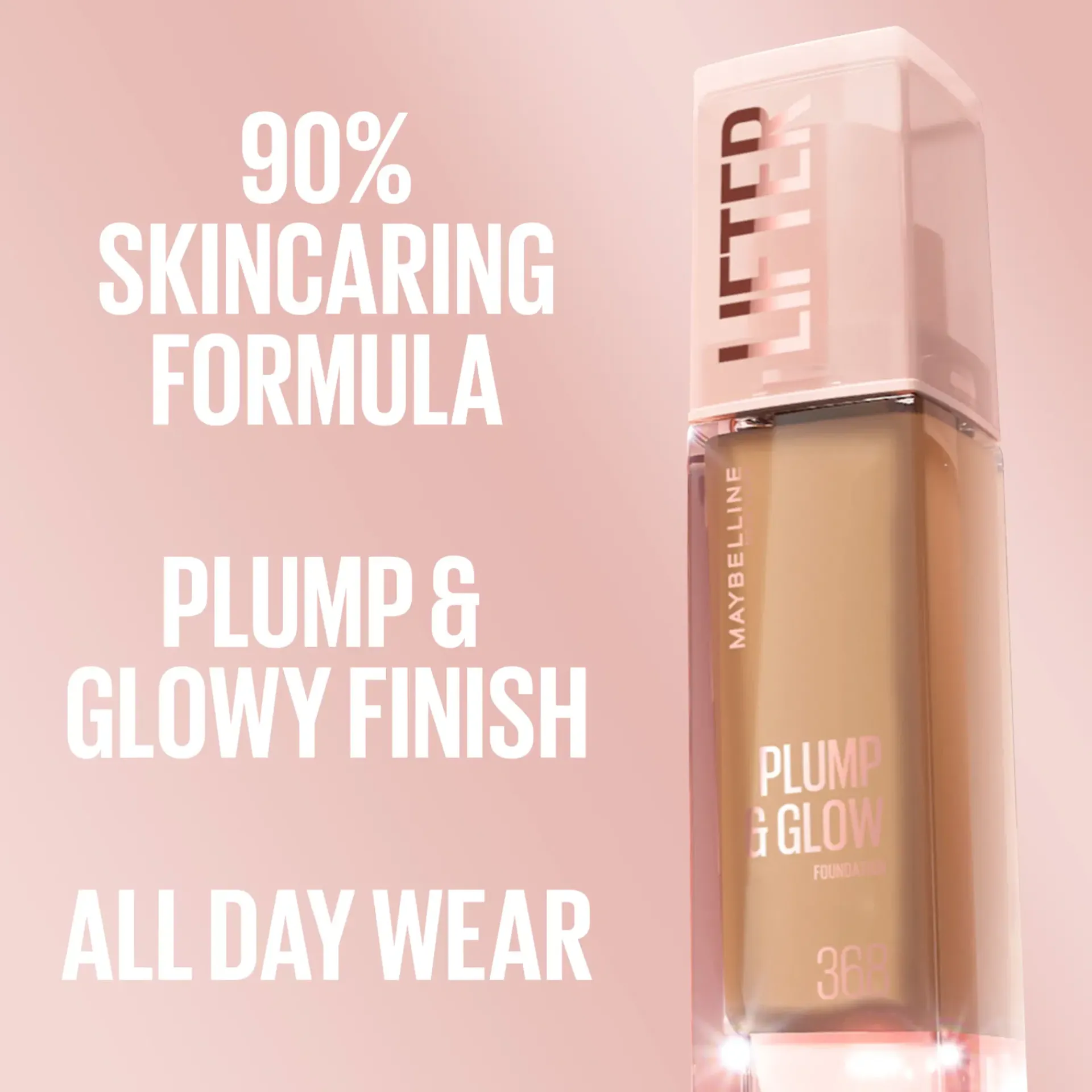 Maybelline Kasvomeikit<New York Lifter Plump & Glow Meikkivoide 30 ml