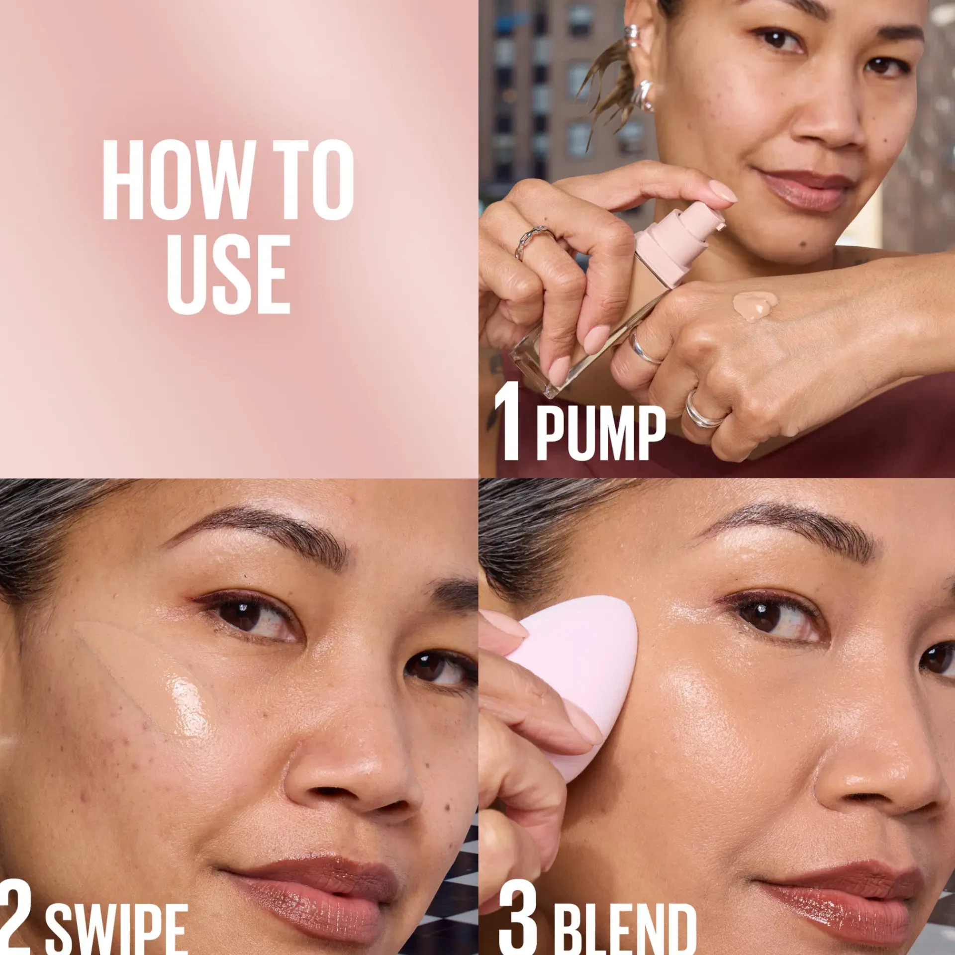Maybelline Kasvomeikit<New York Lifter Plump & Glow Meikkivoide 30 ml