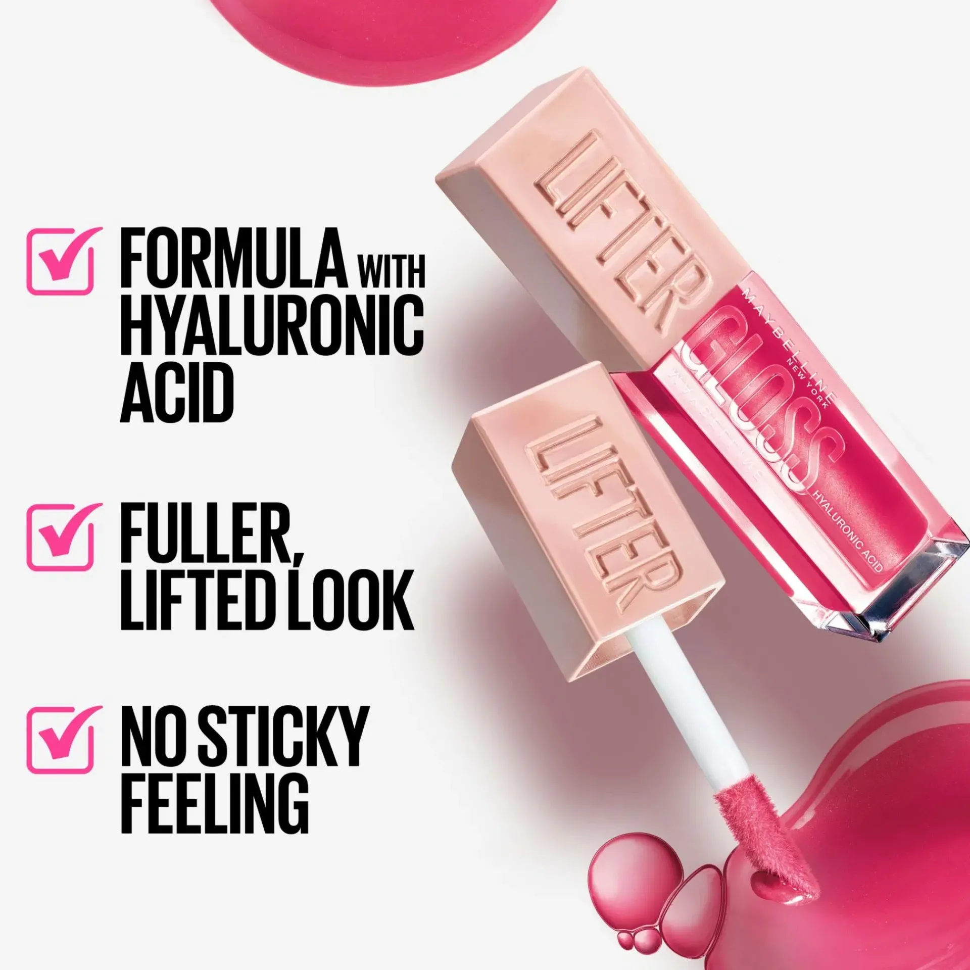 Maybelline Huulimeikit<New York Lifter Gloss 009 Topaz huulikiilto 5,4ml