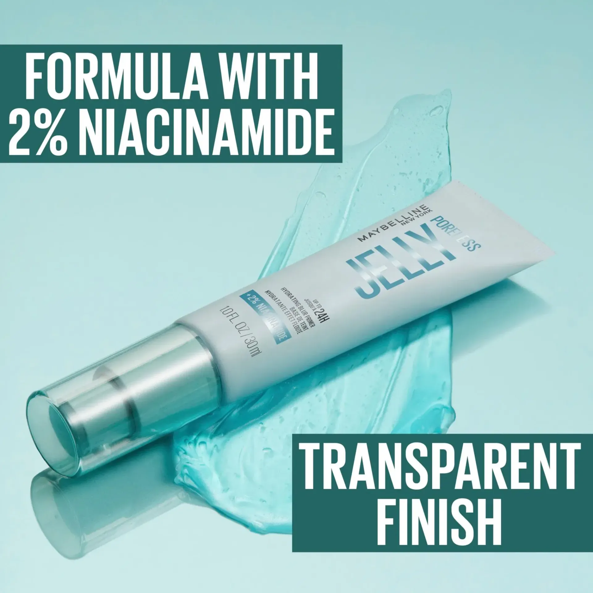 Maybelline Kasvomeikit<New York Poreless Jelly pohjustusvoide 30 ml