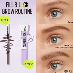 Maybelline Silmämeikit<New York Superlock Brow Glue kulmageeli 8g